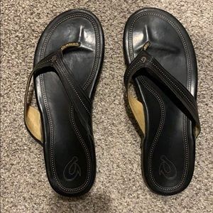 Women’s Leather Flip Flops